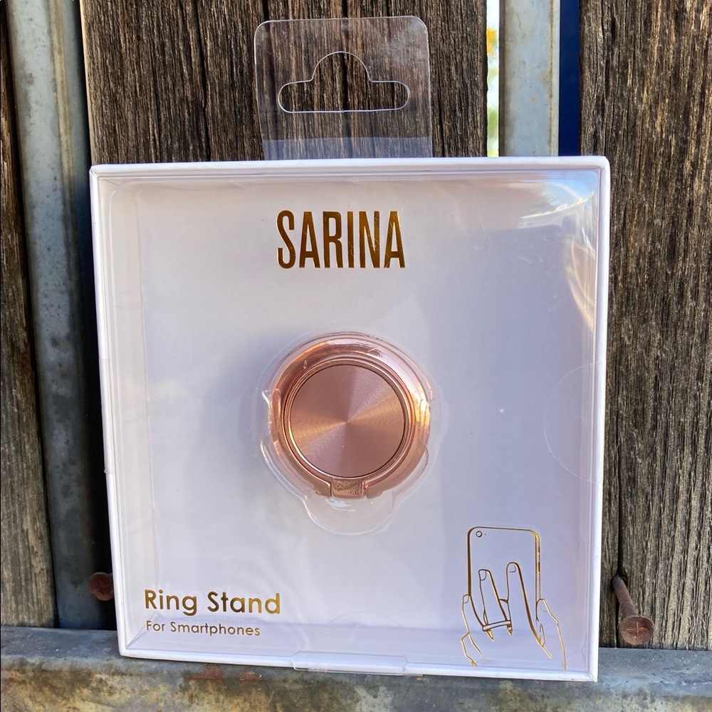 Rose Gold Colored Smart Phone Ring Stand